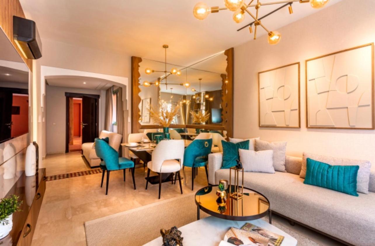 Logement De Luxe Avec Piscine, Hivernage Marrakesh Extérieur photo