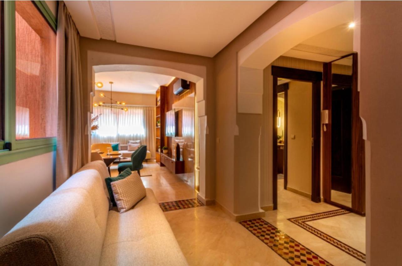 Logement De Luxe Avec Piscine, Hivernage Marrakesh Extérieur photo