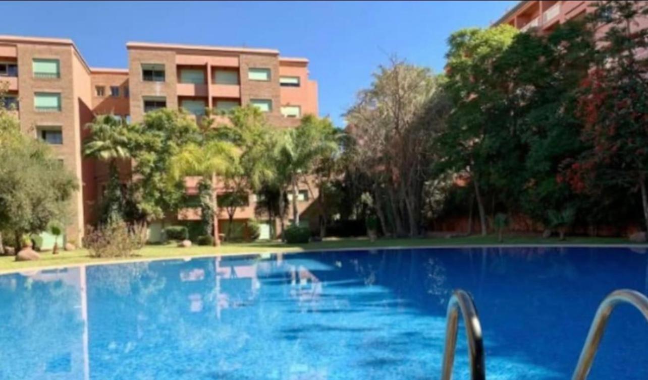 Logement De Luxe Avec Piscine, Hivernage Marrakesh Extérieur photo